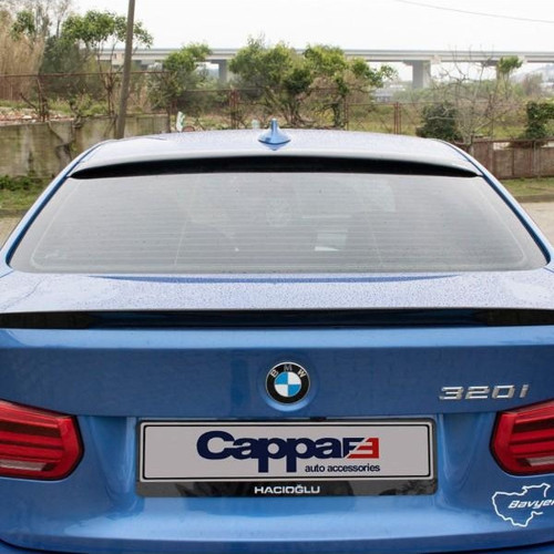 Bmw F30 Arka Cam Üstü Spoyler Rüzgarlık Akrilik Parlak Siyah 2011-2019
