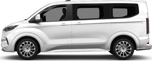 CUSTOM 2024 2025 2026 PORTBAGAJ TAVAN ÇİTASI SİYAH KISA ŞASE