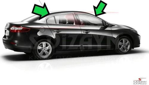 FLUENCE CAM ÜSTÜ 4 PARÇA KROM  2013 2014 2015 2016