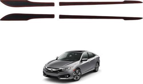 HONDA Civic Kapı Alt Çıtası Parlak Siyah 2016 2017 2018 2019 2020 2021