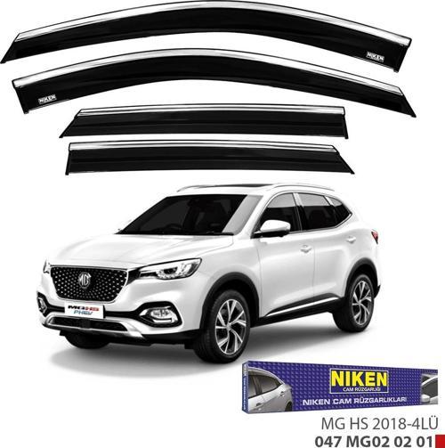 MG HS ARACA ÖZEL KROMLU CAM RÜZGARLIGI NİKEN 2018 2019 2020 2021 2022 2023 2024 2025