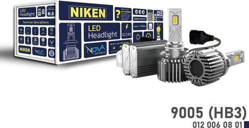 NİKEN NOVA LED XENON BEYAZ FAR AMPÜLÜ ZENON HB3 9005 