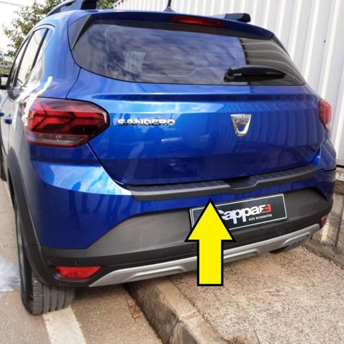 SANDERO ARKA TAMPON EŞİĞİ PLASTİK PARLAK 2021 2022 2023
