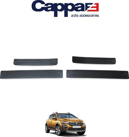 SANDERO KAPI EŞİĞİ PLASTİK MAT SİYAH 4 PARÇA 2020 2021 2022 2023