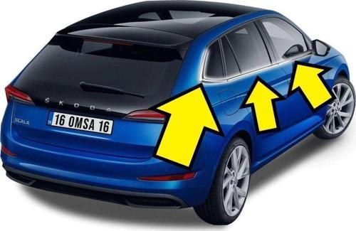 SCALA CAM ÇERÇEVESİ 6 PARÇA KROM 2020 2021 2022 2023