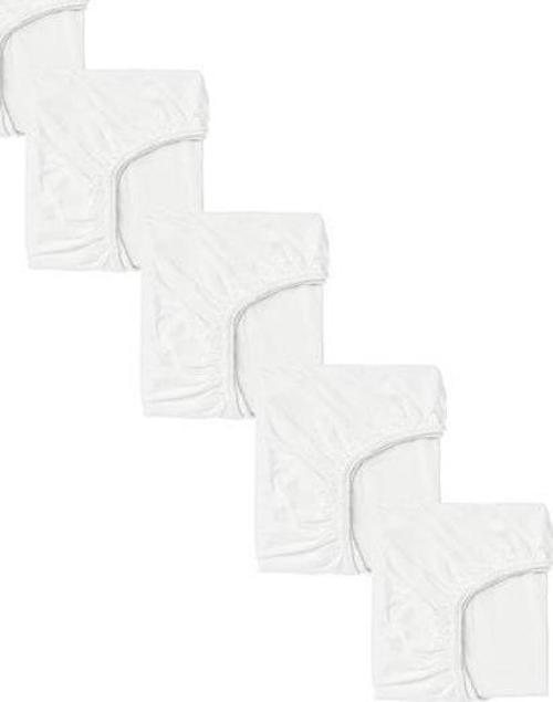 5 Adet 65 x 95 + 10 cm Anne Yanı Lastikli Penye Kumaş Bebek Çarşafı