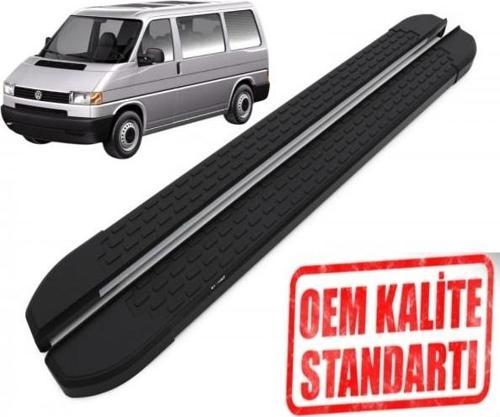 T4 TRANSPORTER UZUN ŞASE 1995 2003 YILLARI ARASI ARACA ÖZEL NEVADA SİYAH YAN BASAMAK