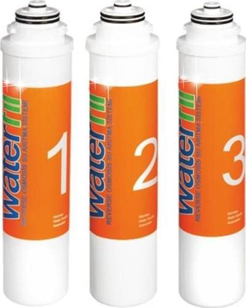 Uyumlu Waterfil Su Arıtma Filtre 3lü Alt Takım Filtresi