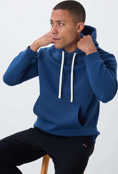 Parlament Pamuklu Kalın İçi Tüylü Yumuşak Dokulu Comfort Fit Nakışlı Erkek Sweatshirt - 88419