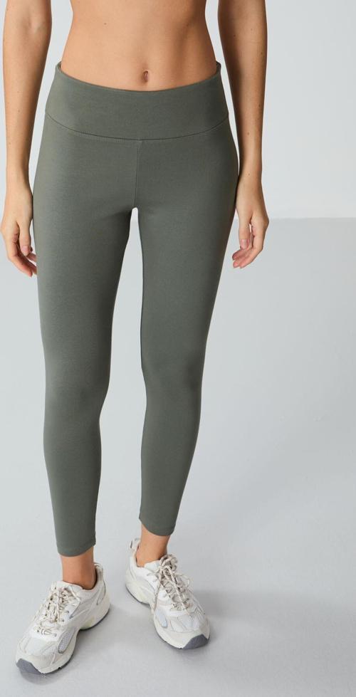 Çağla Yüksek Bel Termal Slim Fit Dar Paça Kadın Tayt - 94577