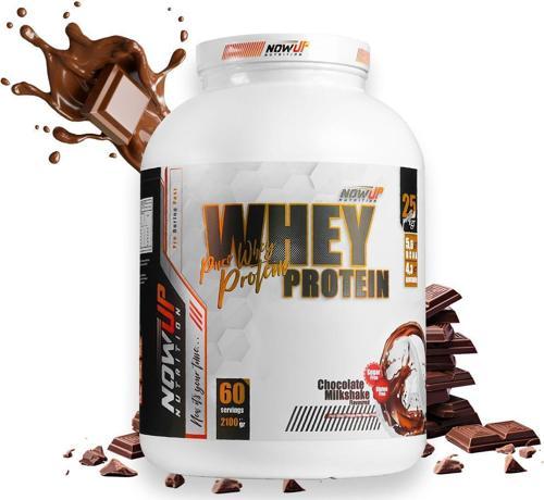 Nowup Nutrıtıon %100 Whey Protein Tozu / Çikolata Aromalı / 2100 Gr. / 60 Servis-Kas Gelişimi Ve Korunması