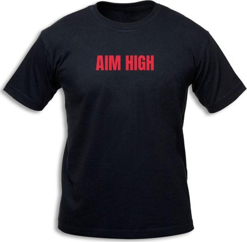 Nowup Nutrıtıon Aim High - Siyah Erkek Sporcu Tshirti