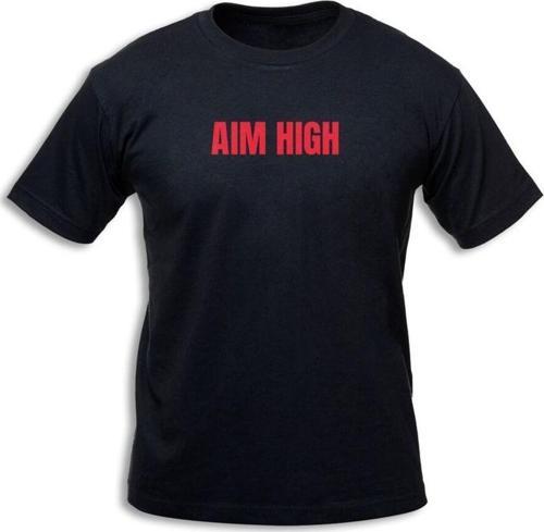 Nowup Nutrıtıon Aim High - Siyah Erkek Sporcu Tshirti