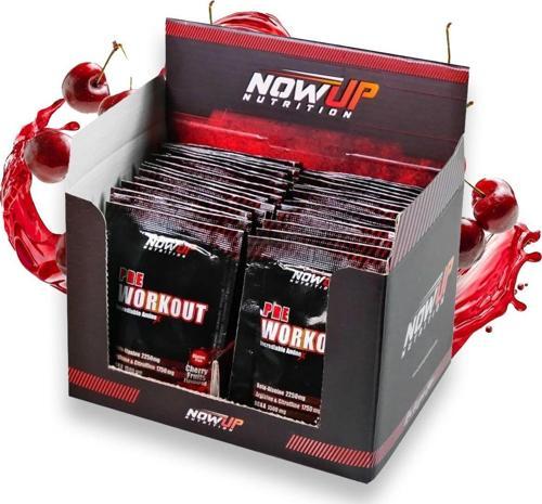 Nowup Nutrıtıon Pre- Workout Incredible Effect Amino Asit Vişne Aromalı - 12 Gr. X 30 Adet Saşe