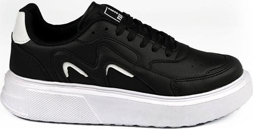 Siyah Beyaz Kadın Sneaker 0145 37