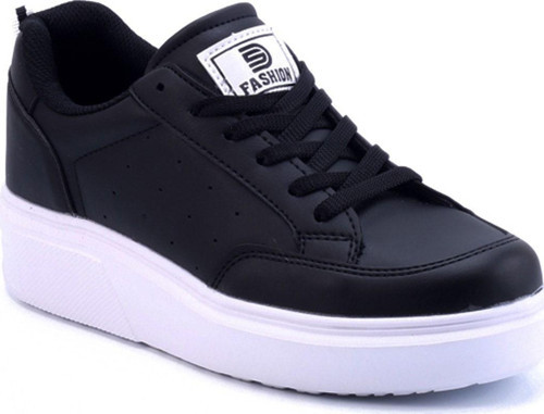 Siyah Beyaz Kadın Sneaker 0148 36