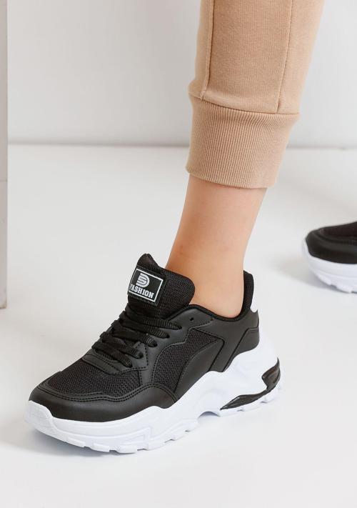 Siyah Beyaz Kadın Sneaker 0159 36
