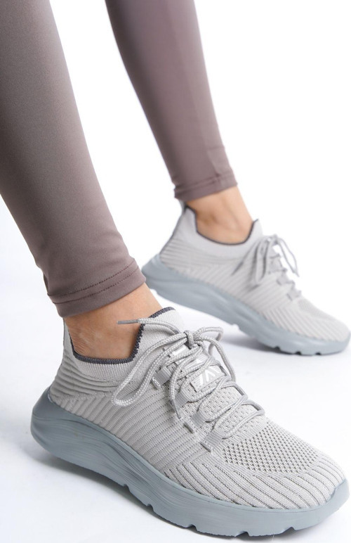 Buz Unisex Rahat Kolay Giyilebilir Triko Sneaker 4556 36