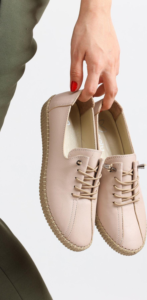 Bej Kadın Loafer By143 38