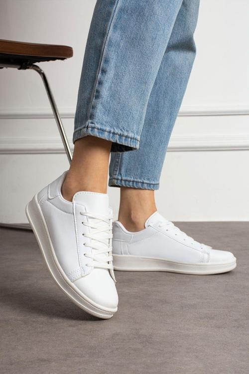 Beyaz Kadın Sneaker Aır22 37