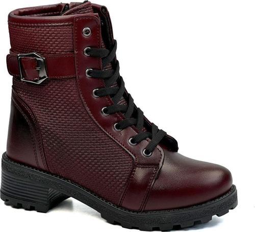 Bordo Kadın Bot Em418 33