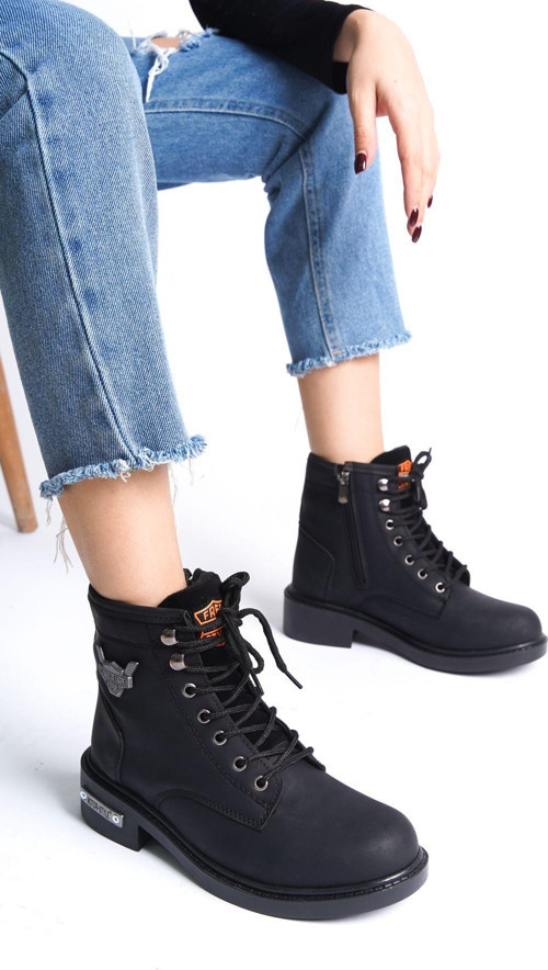 Siyah Unisex Bot Snv01 40