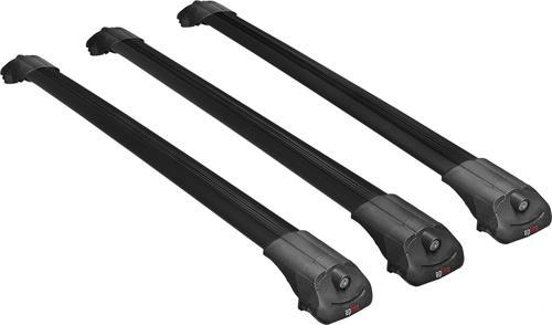 Audi A4 (B8) Allroad 2008-2015 Arası ile uyumlu ACE-1 Ara Atkı Tavan Barı SİYAH 3 ADET BAR