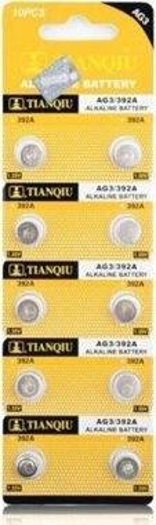 Alkalin AG3 Pil LR41H/392A Saat Pili Terazi Tartı Oyuncak Pili