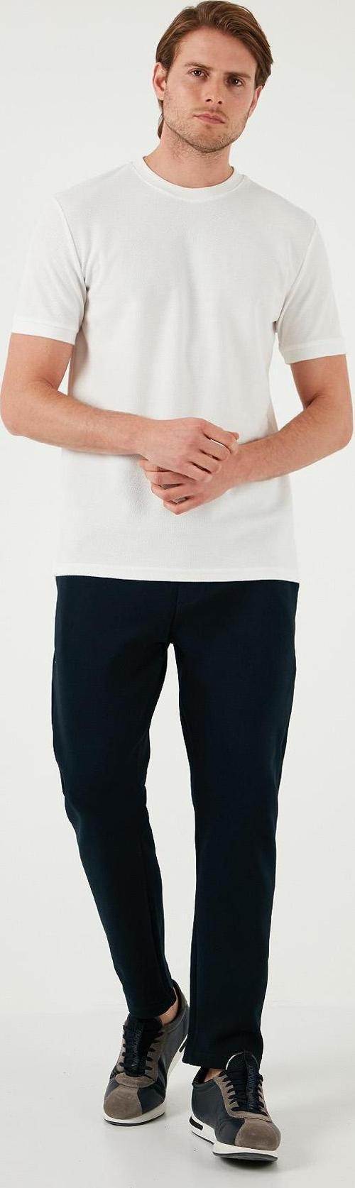 Pamuklu Regular Fit Normal Bel Düz Paça Erkek Pantolon 5908059 İNDİGO