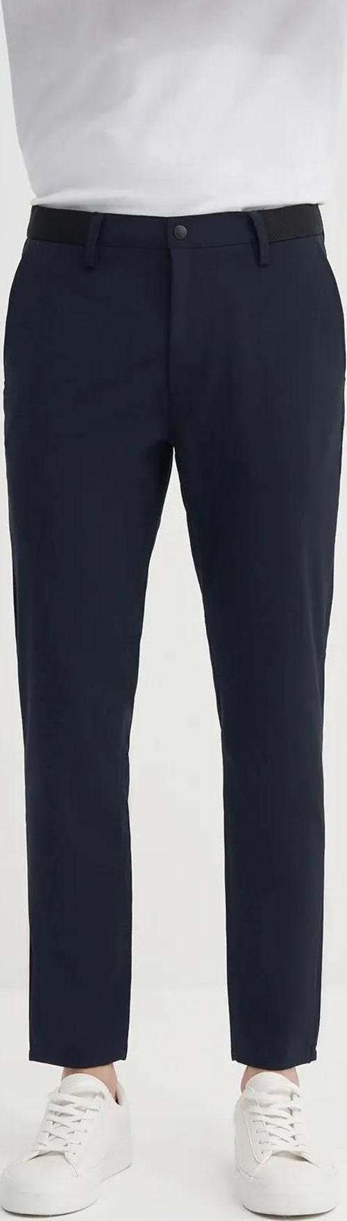 Jogger Dokuma Düz Paça Cepli Pantolon