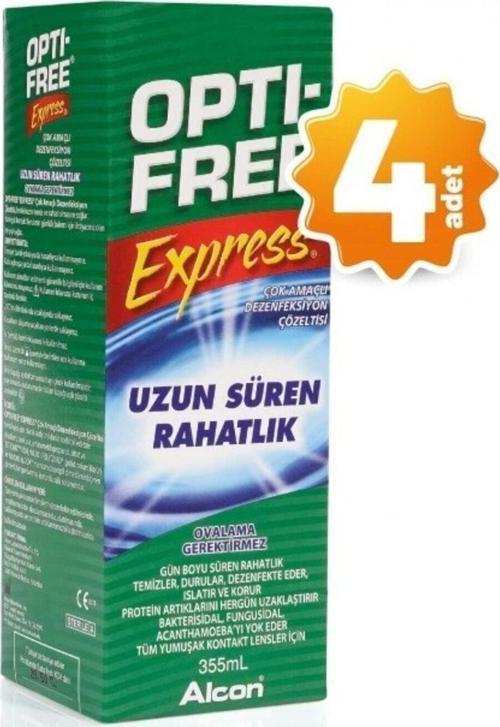 Opti - Free 355 Ml Lens Solüsyonu X 4 Adet