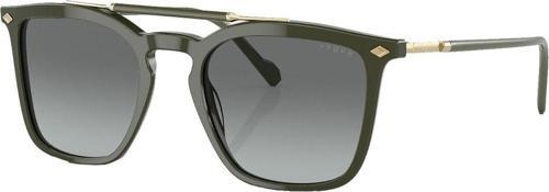 5463S 291411 51 Erkek Yeşil Köşeli Çerçeve Güneş Gözlüğü