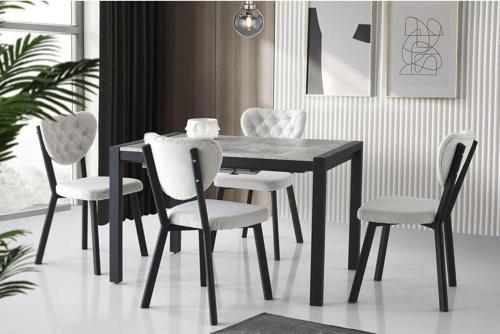 LATO MASA VE RİVONE SANDALYE TAKIMI, RAMBLA, 120x74