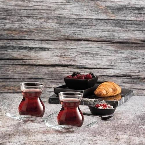 96574 24 prç.dantel çay seti - çay bardağı takımı