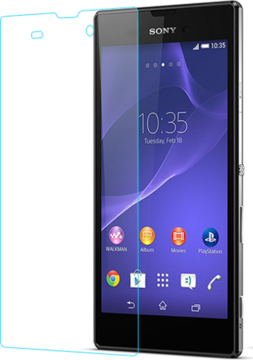 Xperia T3 ile Uyumlu Ekran Koruyucu Şeffaf 1 Adet