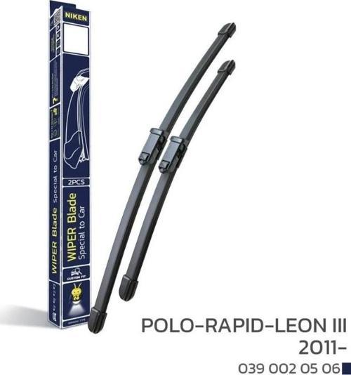 Volkswagen Polo 2009-2011 / Skoda Rapid 2013 / Seat Leon III 2011 - Araca Özel Silecek