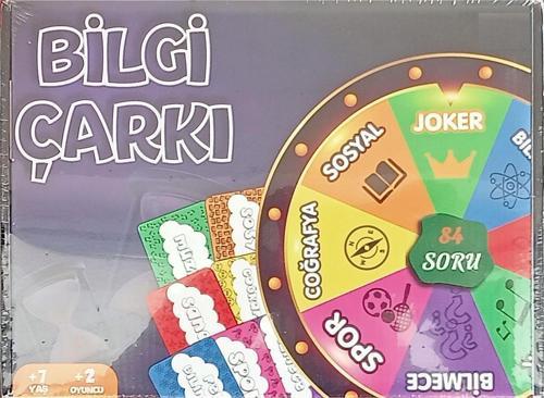 Bilgi Çarkı Aile Kutu Oyunu 84 Soru, Kum Saati ve Çark