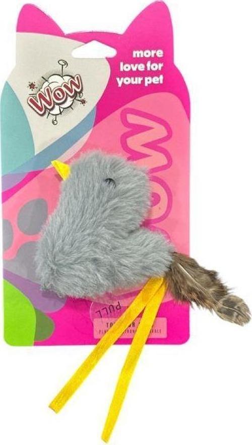 Kedi Oyuncak Kırpık Kuş Sesli