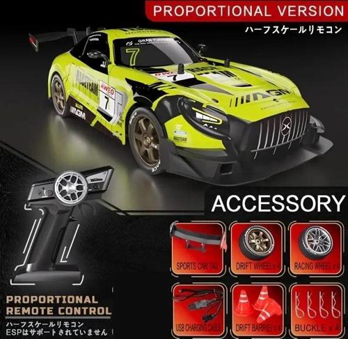 1:16 Hızlı Drift Şarjlı Spor Araba 4x4 RC Uzaktan kumandalı Yarış Aracı 40 Km/s Hızında Hediyelik Oy