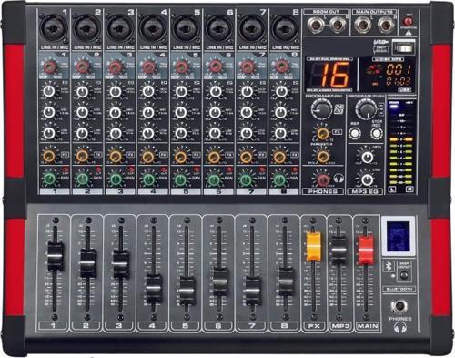 MX-8 8 KANALLI 99 DSP EFEKTLİ 2x350 WATT  POWER MİKSER