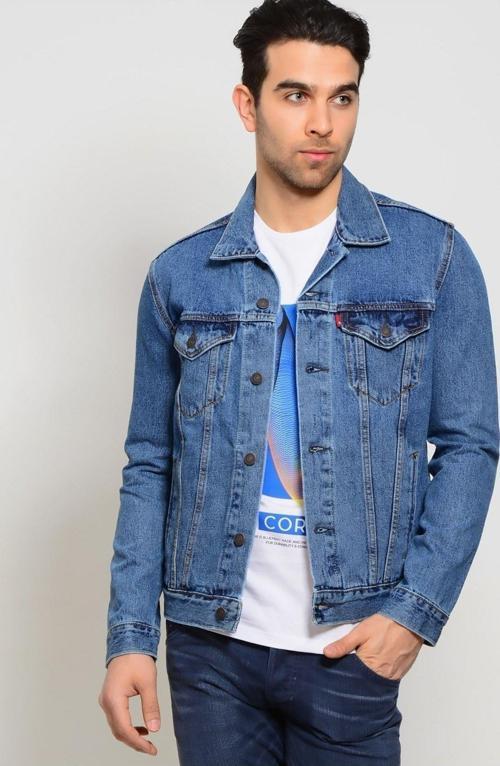 Levis The Trucker Erkek Denim Ceket 72334-0130