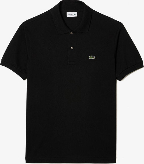 Erkek Siyah Klasik Fit Polo Yaka Tişört