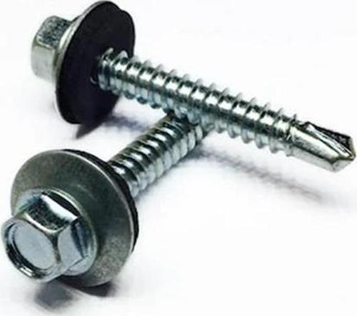 Ayaz 6.3X50 Trapez Çatı Vidası 5MM 200 Adet 1 Kutu DIN 7504K