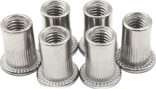 Ayaz M8 Perçin Somun Yuvarlak Flanşlı 100 Adet