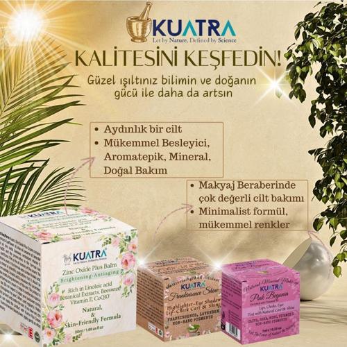 Minimal cilt bakım ve makyaj set