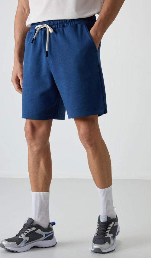 Parlament Pamuklu Kalın Yumuşak Dokulu Comfort Fit Basic Erkek Şort - 81274