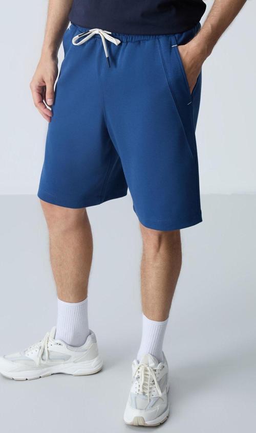 Parlament Pamuklu Kalın Yumuşak Dokulu Standart Fit Basic Erkek Şort - 81278