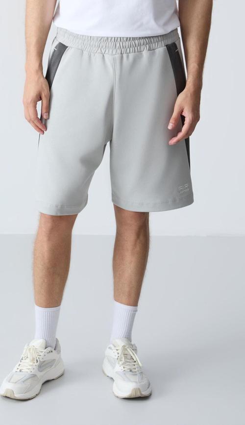 Taş Pamuklu Kalın Yumuşak Dokulu Standart Fit Basic Erkek Şort  - 81280