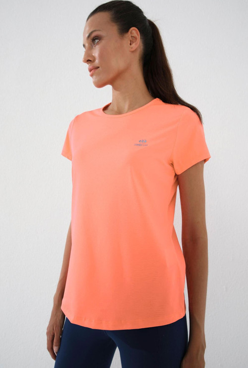 Yavruagzı Basic Kısa Kol Standart Kalıp O Yaka Kadın T-Shirt - 97144