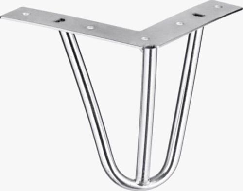 Lüx Metal Çok Amaçlı Ayak, Koltuk, Tv Ünitesi, Robot Süpürgeye Uygun Krom Model 15 Cm